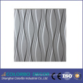 New Design Fireproof MDF Wave Decorative Wall Panels